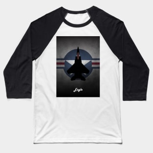 F-15 Eagle USAF Baseball T-Shirt